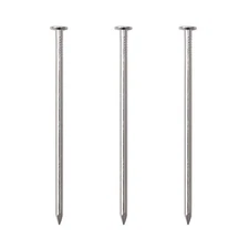 60 Pieces Hardware Nails, 3 Inches Nickel Plated Carbon Steel Hanging Nails f...