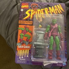 Spider-Man Retro Marvel Legends Green Goblin 6-Inch AF BY HASBRO IN STOCK