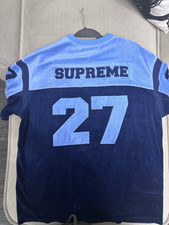 Supreme Velour Football Jersey
