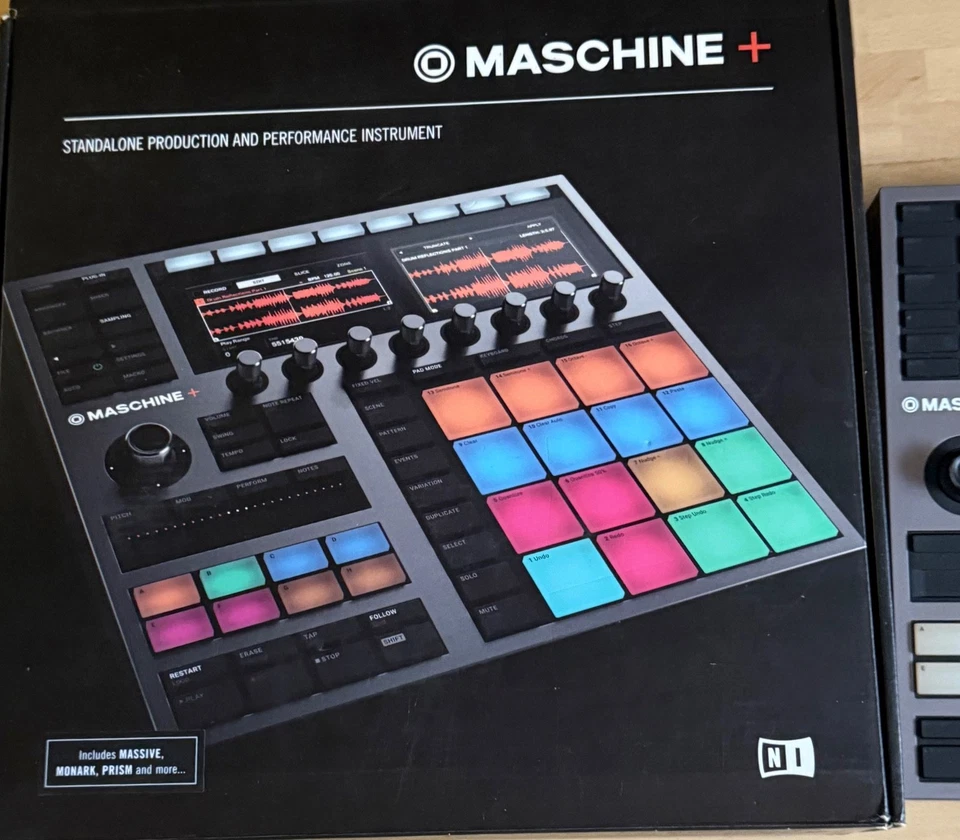 Native Instruments Maschine Plus inkl. 64GB Card OVP - Bild 2 von 4