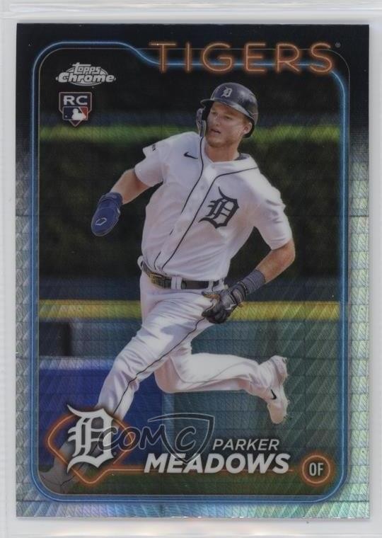 2024 Topps Chrome Prism Refractor Parker Meadows #271 Rookie RC 1fi0