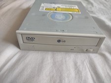 LG GDR-8162B IDE DVD-ROM unità bianco retrò 2003 PATA 5,25"