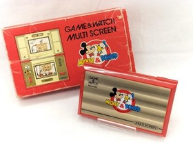 [Rare] Nintendo Game & Watch Mickey & Donald DM-53 Retro Game A3138