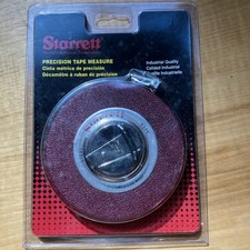 Vintage 1996 NOS Starrett 50 Ft. Tape Measures, 3/8" Blade new