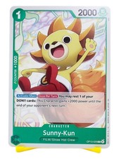 Sunny-Kun OP13-026 One Piece Game Card Straw Hat Crew 2000 Power NM