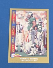 1992 Pacific Picks the Pros Gold #12 Reggie White Philad Eagles FOOTBALL Card 6G