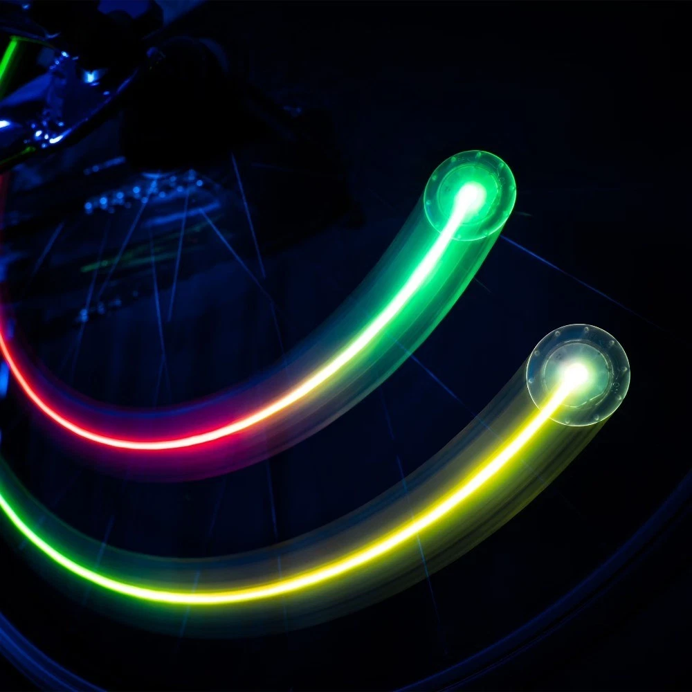 Color Morphing LED Bicycle Spoke Clip Lights, Weather-Resistant, Width 1 - thumbnail 4