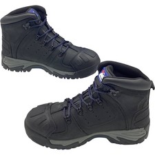 HIMALAYAN Safety Work Boots UK9 Men's Waterproof Black S3 WR HRO SRC YE