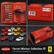 Kyosho 1/64 Ferrari Minicar collection 10 F50 250 GTO 328 GTB T Diecast Japan