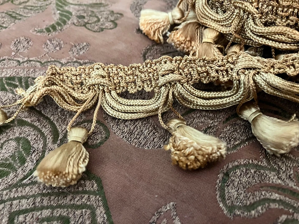 Conso Collection Loop Braid Trim Upholstery Drapery  2.5'' [Sold by the yard] - Image 4 of 4