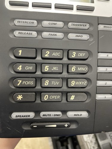allworx 9204 Button display office phone with handset and stand *No Power Cord* - Picture 11 of 18