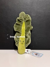 AUTHENTIC NWT Jellycat vivacious vegetable kale leaf- Retired- FAST SHIPPING