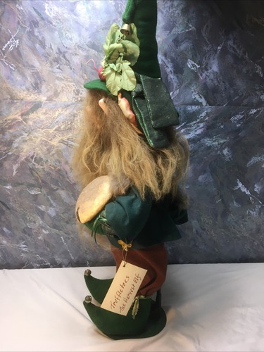 CAROLYN ANN LEARY Signed Elf/Fairy ARTIST DOLL Porcelain Fantasy w/STAND 27” - Picture 8 of 17