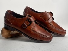 Cole Haan Country Women US Size 7M Brown Moc Buckle Loafer Shoe F1456 Nice