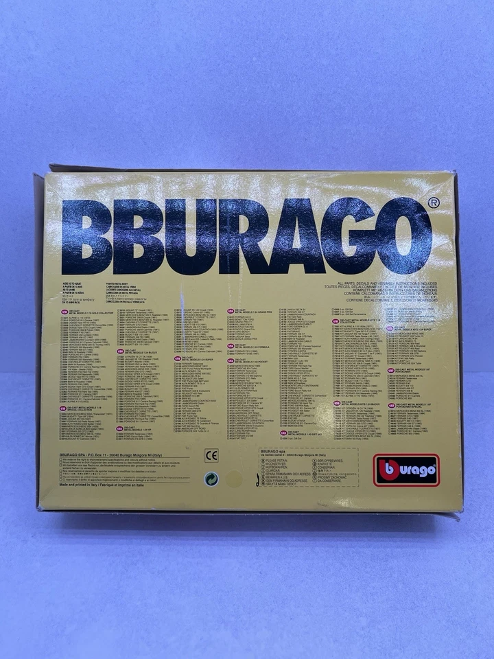 Ferrari F50 (1995) - Bburago - Metal Kit 1/18 - Da Montare - Immagine 3 di 4