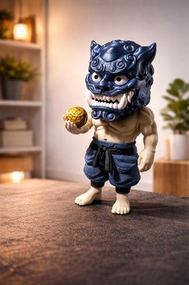 Foo Dog Chibi Figur   Asiatischer Wächter | Foo Dog Chibi Figure   Asian