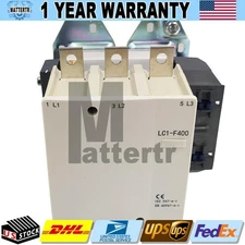 Contactor 220V coil AC replace SND Contactor LC1F400M7 3P 3NO 400A US Free TAX