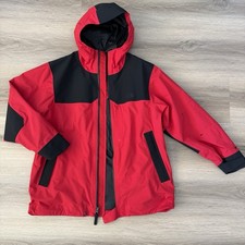 The North Face Men s L Red/Black Colorblock H...