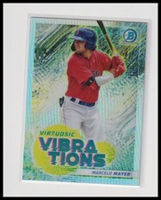 2022 Bowman Marcelo Mayer Boston Red Sox Virtuosic Vibrations refractor