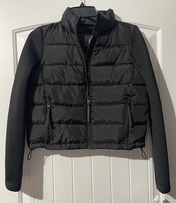 NWT Ultra Flirt Juniors Cropped Puffer Coat, Ski Jacket, Black