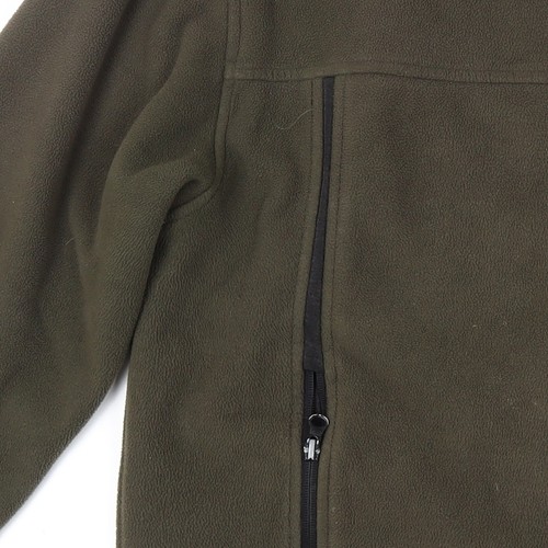 Active Sportswear Giacca Uomo in Pile Verde M - Foto 12 di 12