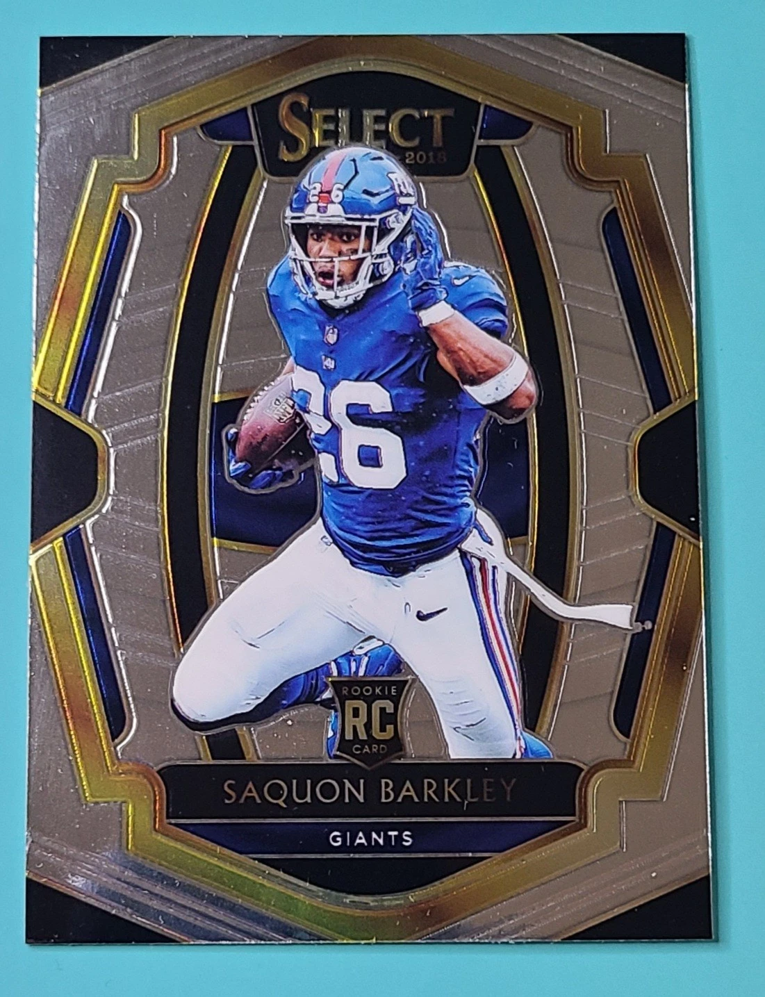 2018 Panini Select - Premier Level Saquon Barkley #105 (RC)