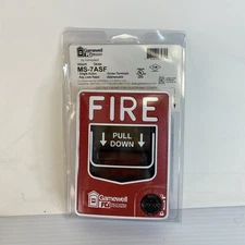 Honeywell Gamewell FCI MS-7ASF  Fire Alarm Pull Station