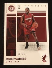 2017-18 Panini Encased #18 DION WAITERS Red SP #d 16/25!