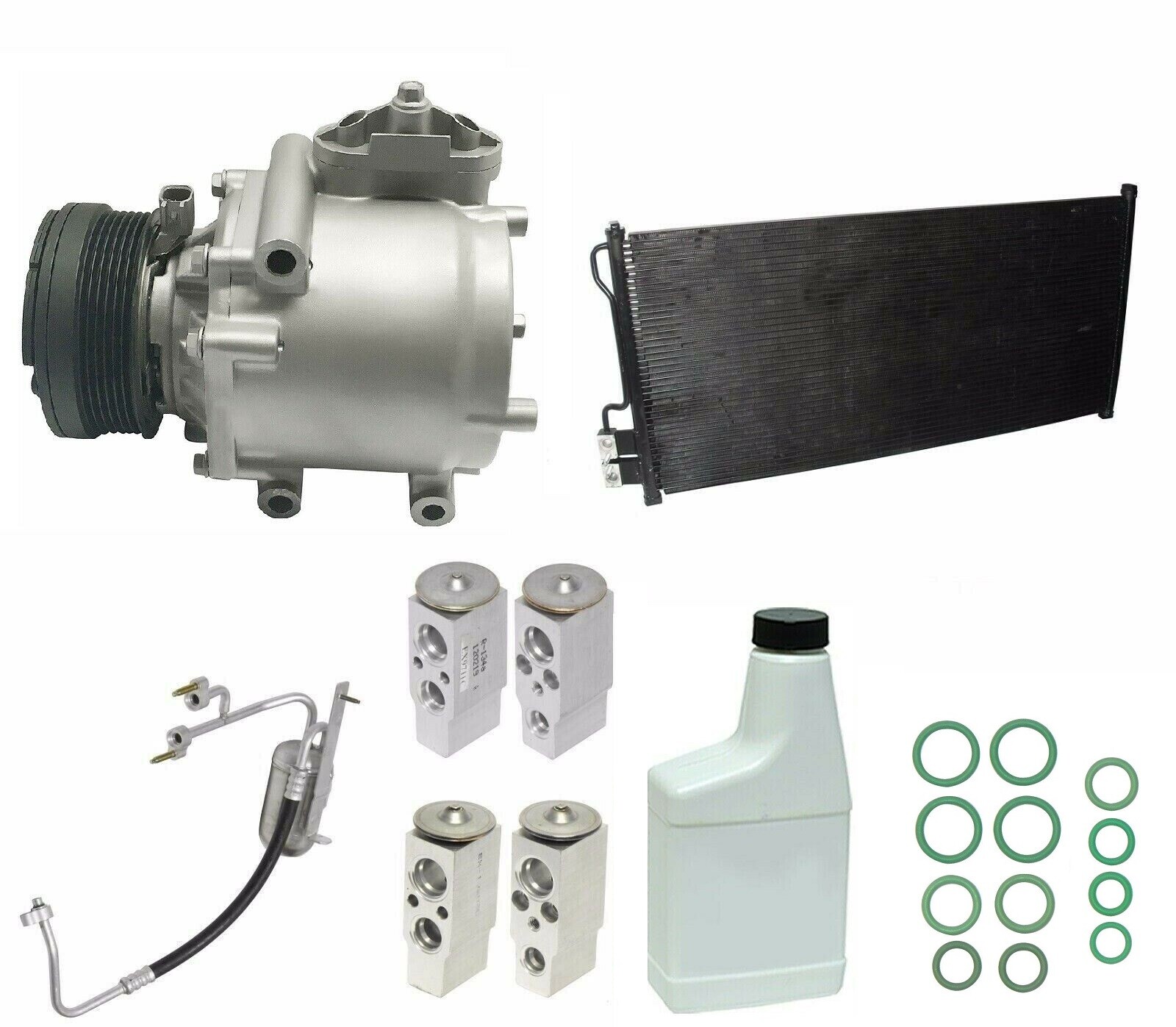 Kit Ig557 With Condenser And With Rear A/c