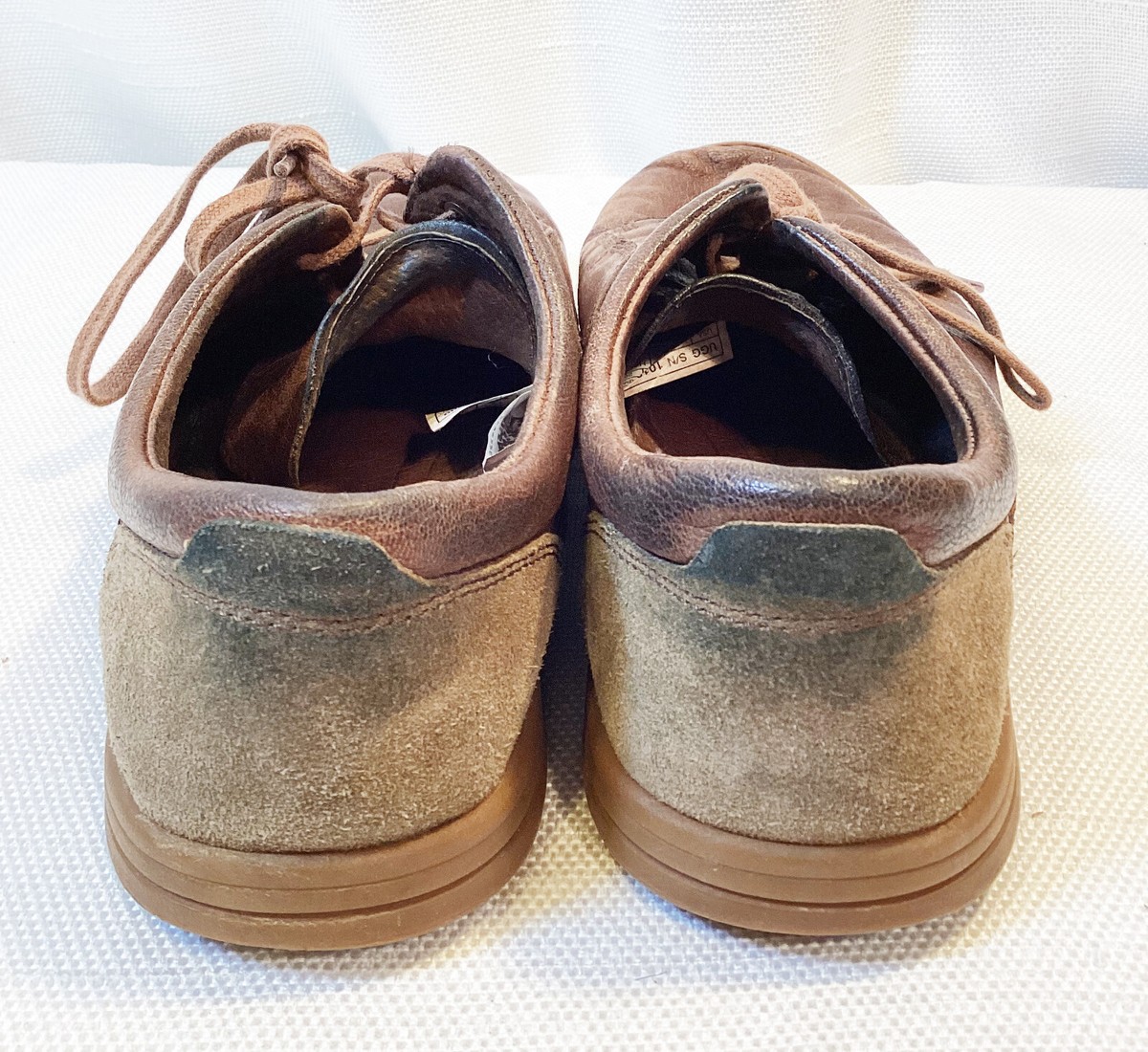UGG Bueller Suede Shoes Mens 8 Brown Casual Low Top Sneaker 