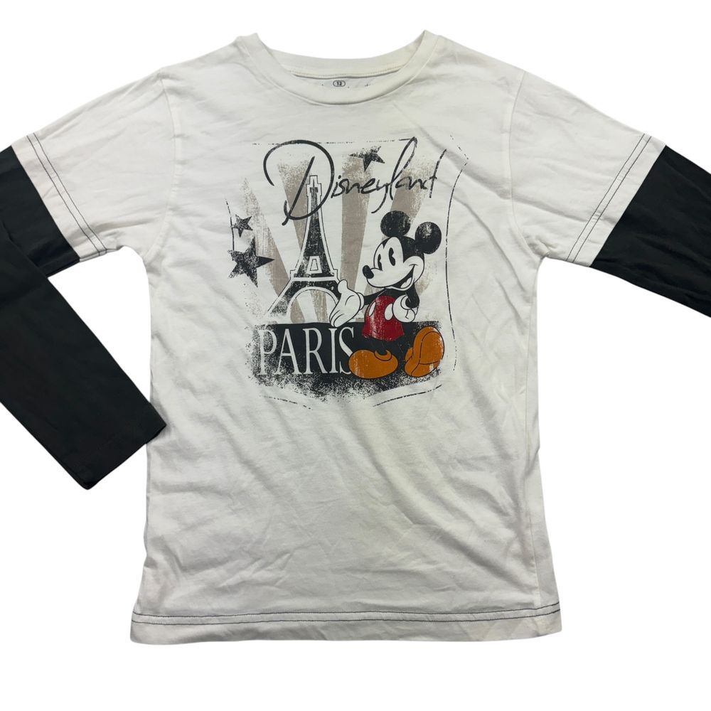 Disneyland Paris Mickey Mouse Eiffel Tower Long Sleeve T