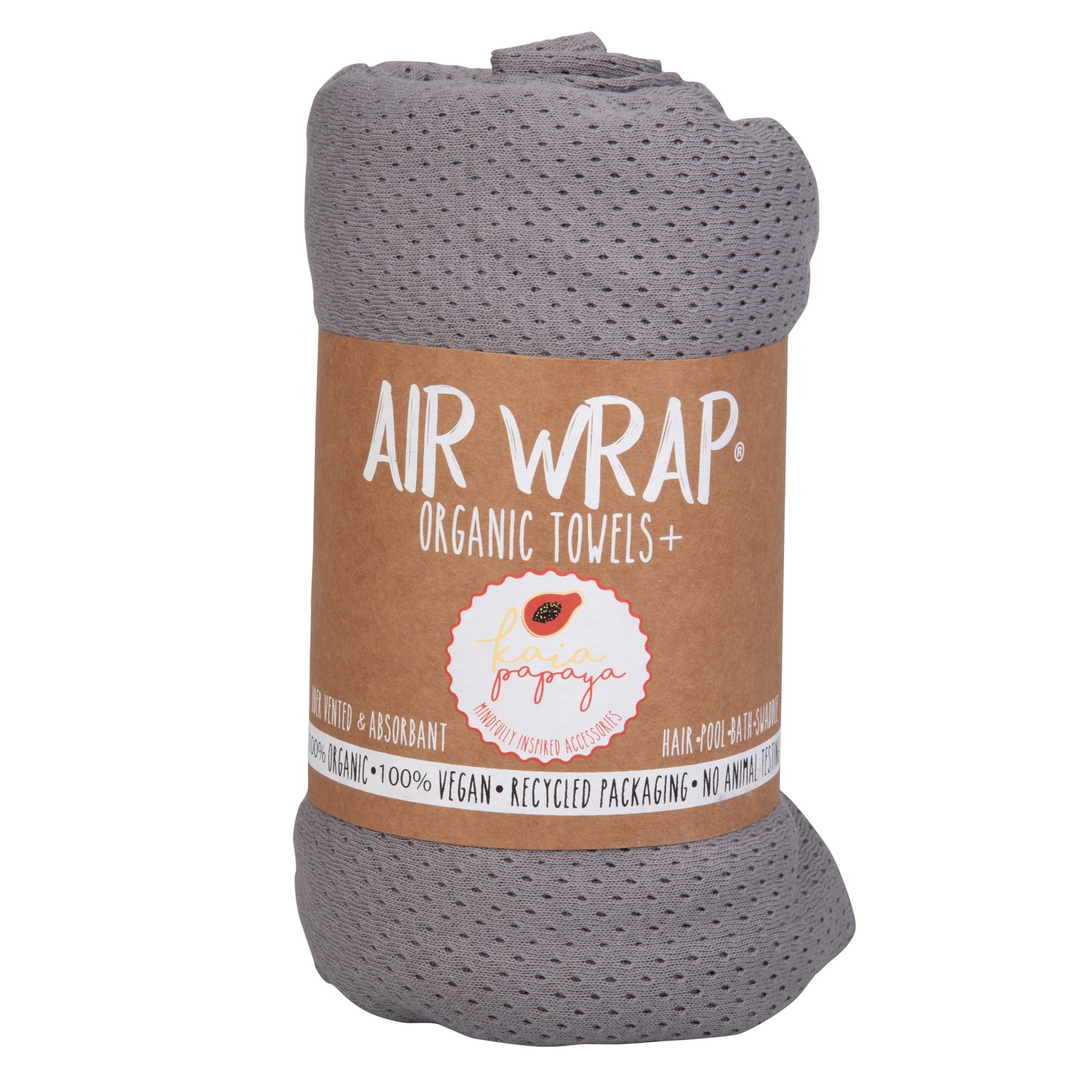 Woombie Kaia Papaya MultiUse Organic Cotton Air Wrap Vented Towel