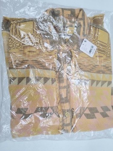 Free People Jumper Arizona Sky Pullover Avocado Yellow Size Small, rrp £188. - Picture 7 of 7