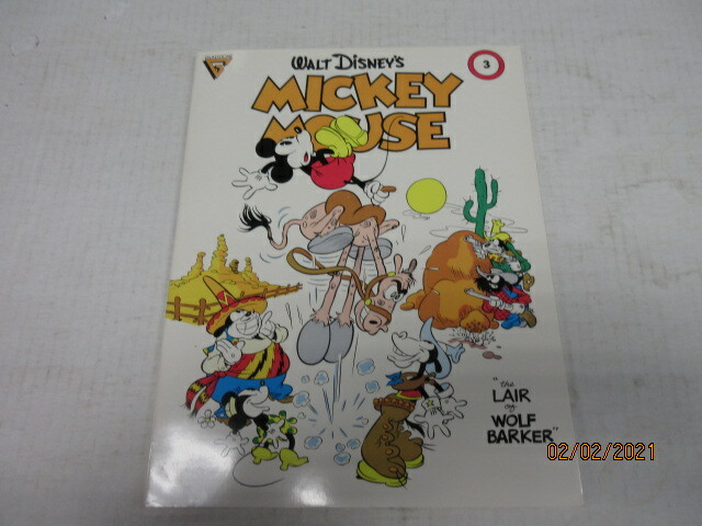 MICKEY MOUSE 3 COMIC ALBUM SERIES | eBay