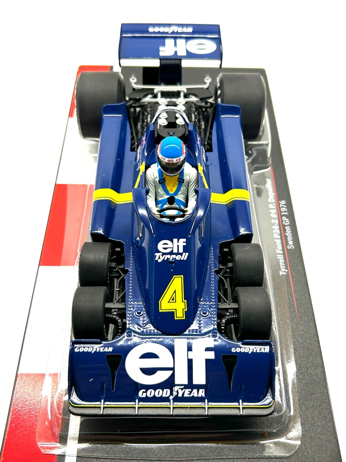 1:18 scale Model Car Group Tyrrell P34 F1 Car P Depailler Swedish 