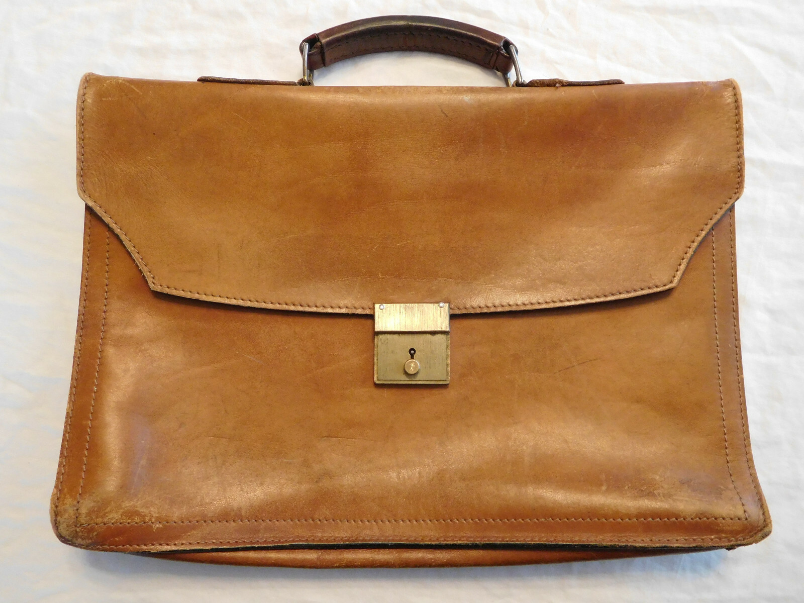 renwick leather business backpack