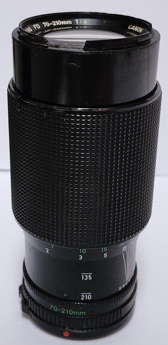 Canon Zoom Lens FD 70-210mm F4 1:4 Camera Lens Untested | eBay