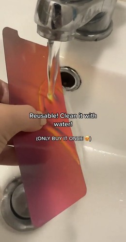 New Reusable Color Changing Privacy Screen Protector iPhone 16 15 14 13 Pro Max - Picture 2 of 9