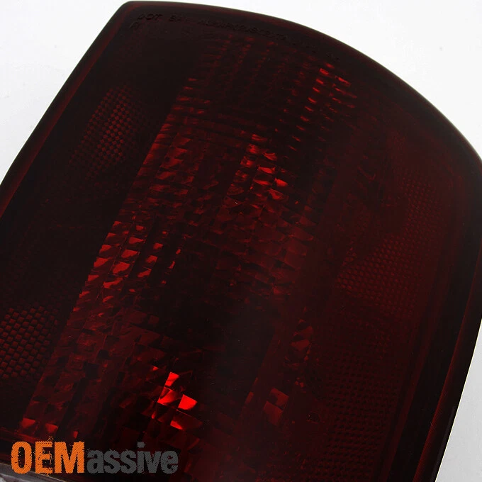 Repuesto de luces traseras rojo oscuro Fit 95-04 Chevy Blazer S10 GMC Jimmy Envoy Foto 3 de 4