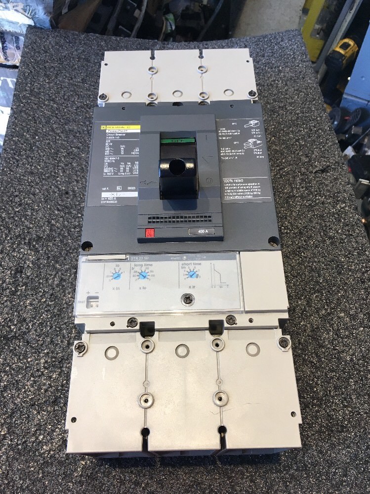 Square D DGP36400E20 X-6305-143 PowerPact Circuit Breaker