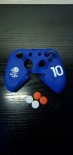 Housse protection silicone manette Xbox One FootBall avec 4 grips joysticks
