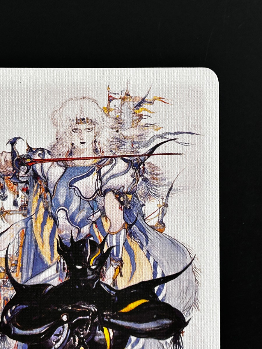 replay1234 カード Cecil Harvey Final Fantasy Card 25th Anibersary Playing