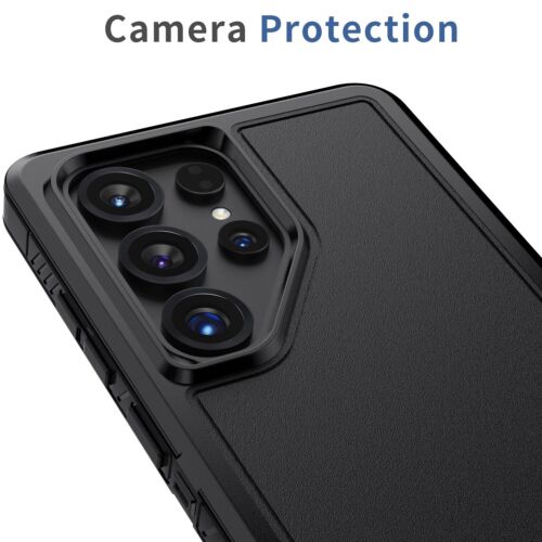 For Samsung S25/+/S25 Ultra 5G Rugged Phone Case Cover / Privacy Tempered Glass - Picture 16 of 38