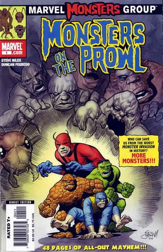 Marvel Monsters Monsters On The Prowl 1 FN Marvel Eric Powell We 