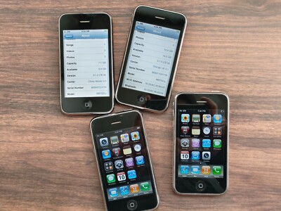 Apple iPhone 3G(iPhone 2nd gen)8GB/16GB Black/White UNLOCKED