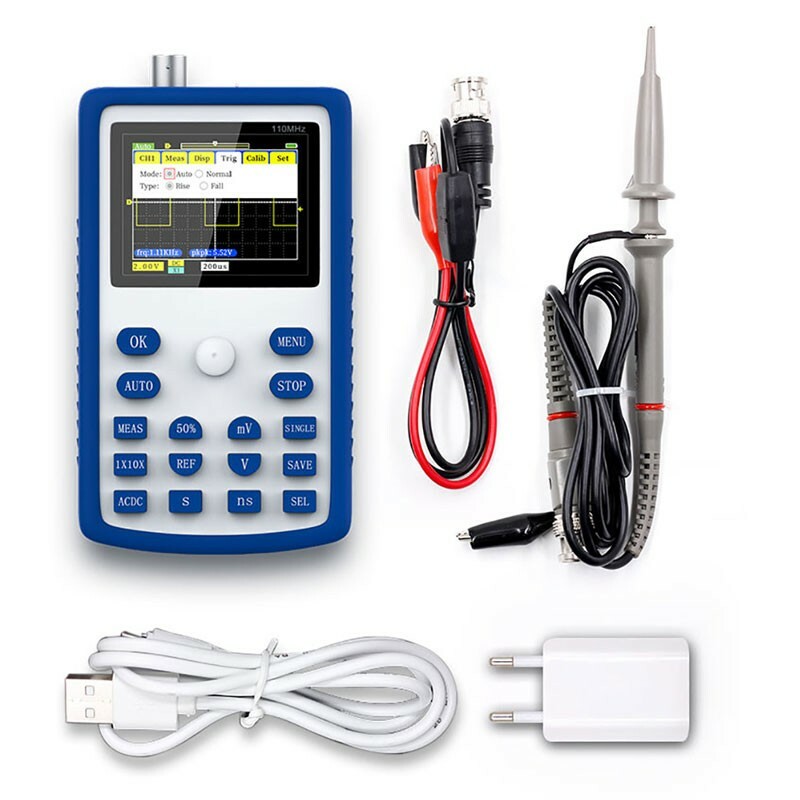 110MHz 500MS/S Portable Handheld Digital Mini Oscilloscope