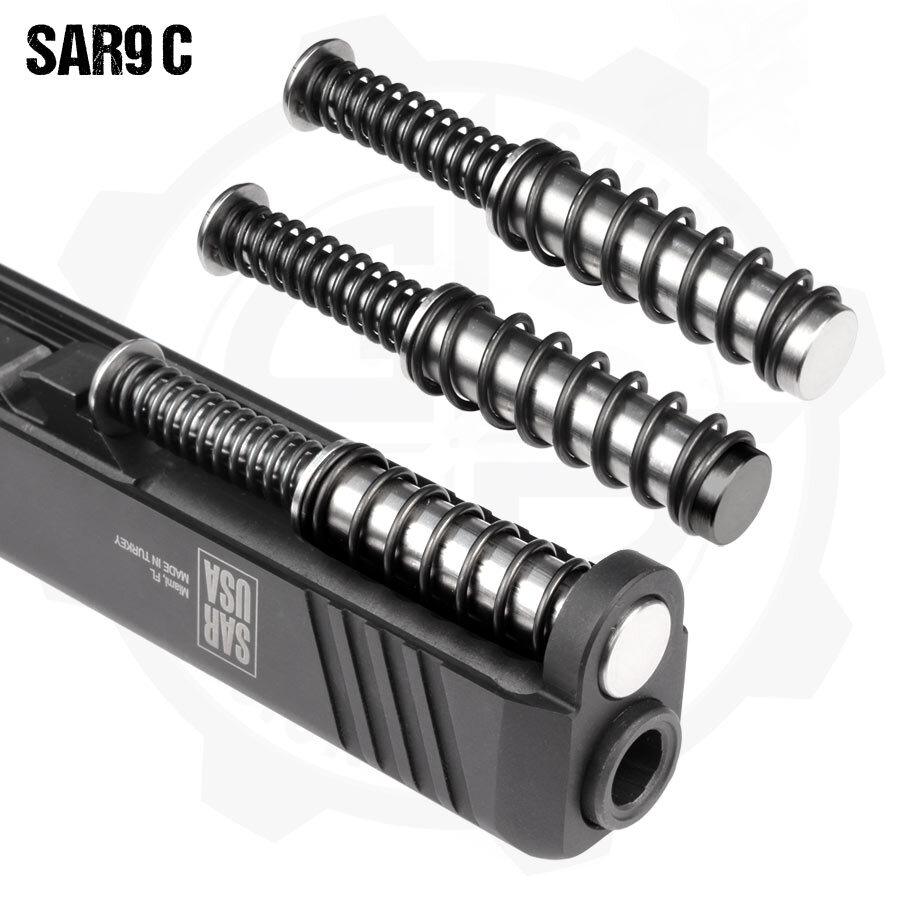 SAR9枚まとめ売り ボタンSAR ペーパーなど Stainless Guide Rod Assembly for SAR USA SAR9 C and SAR9 CX