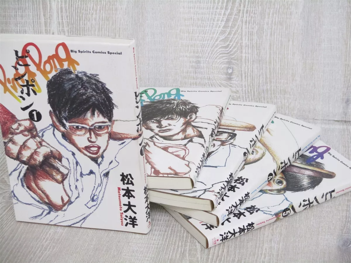 Ping Pong Anime Complete Artworks Book Review