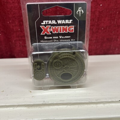 Maneuver Dial Upgrade Kit Scum and Villainy Star Wars: X-Wing 2.0 FFG NIB - New