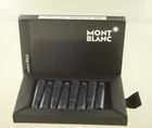 Mont Blanc Fountain Pen Refill Mystery Black Ink Cartridges 8 in box Nr. 105191